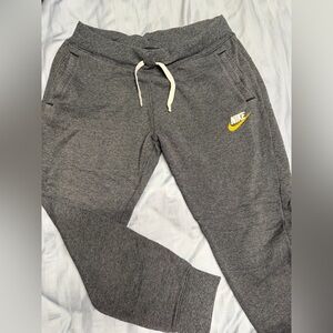 Nike Charcoal Sweatpants with Subtle Logo